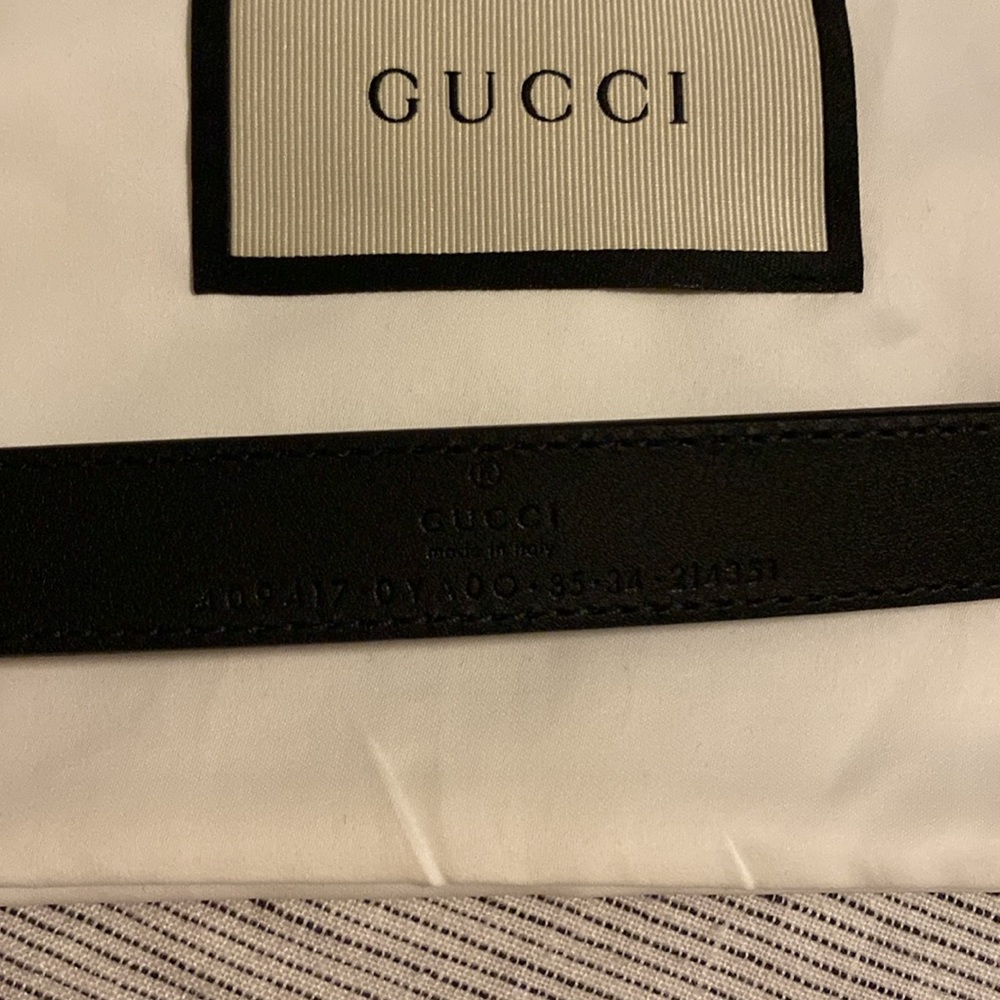 Gucci GG Marmont thin belt, never worn. - Picture 3 of 4